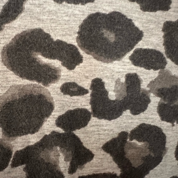 🐆Gray Leopard Turtleneck Stretch Dress🐆 - Picture 5 of 6